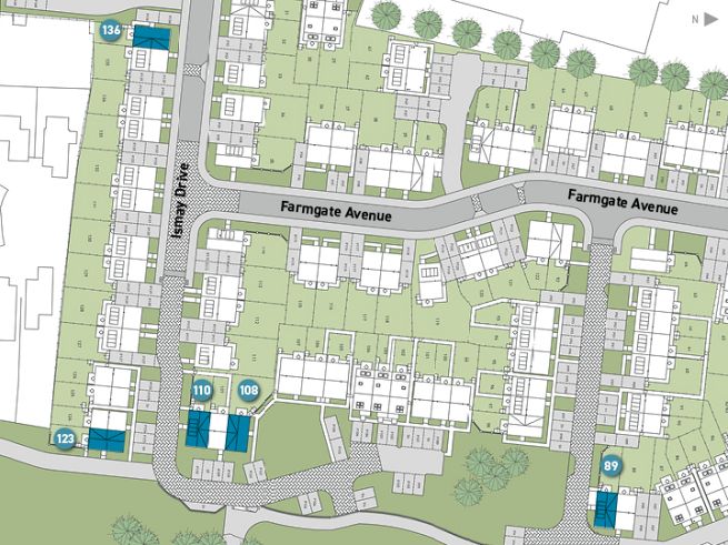 Site plan - artist's impression subject to change